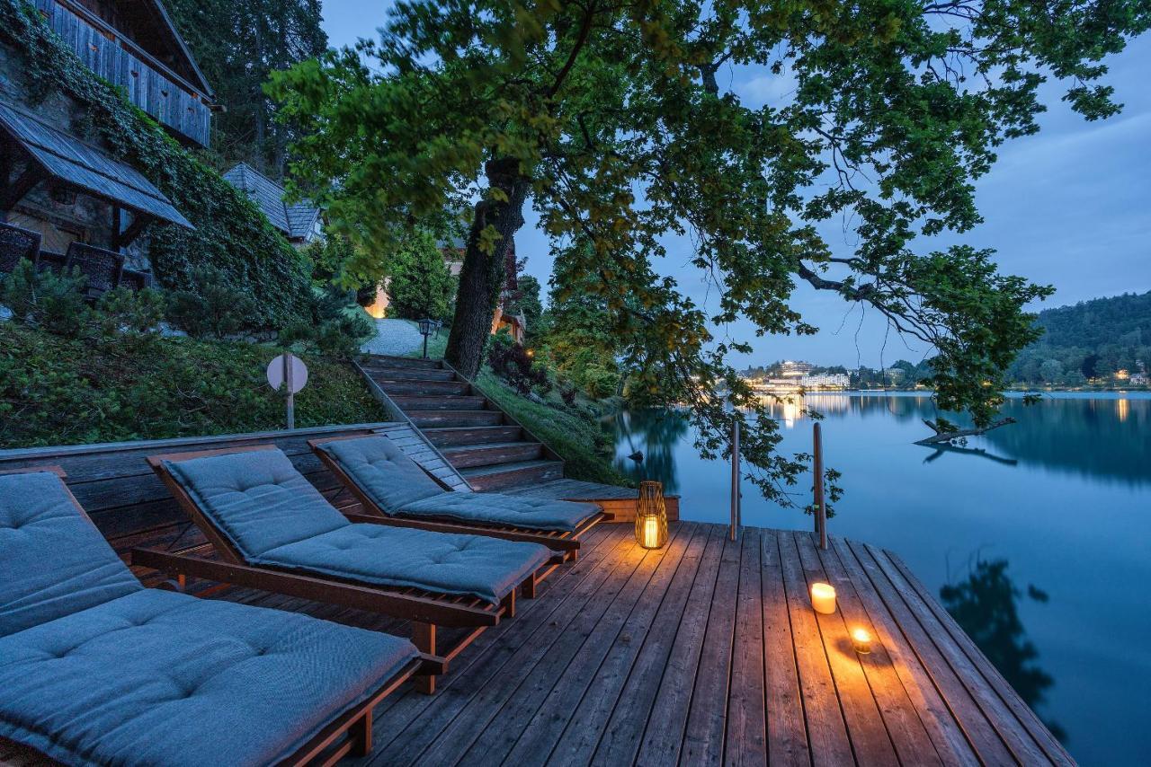 Private Beach House On Lake Bled Buitenkant foto