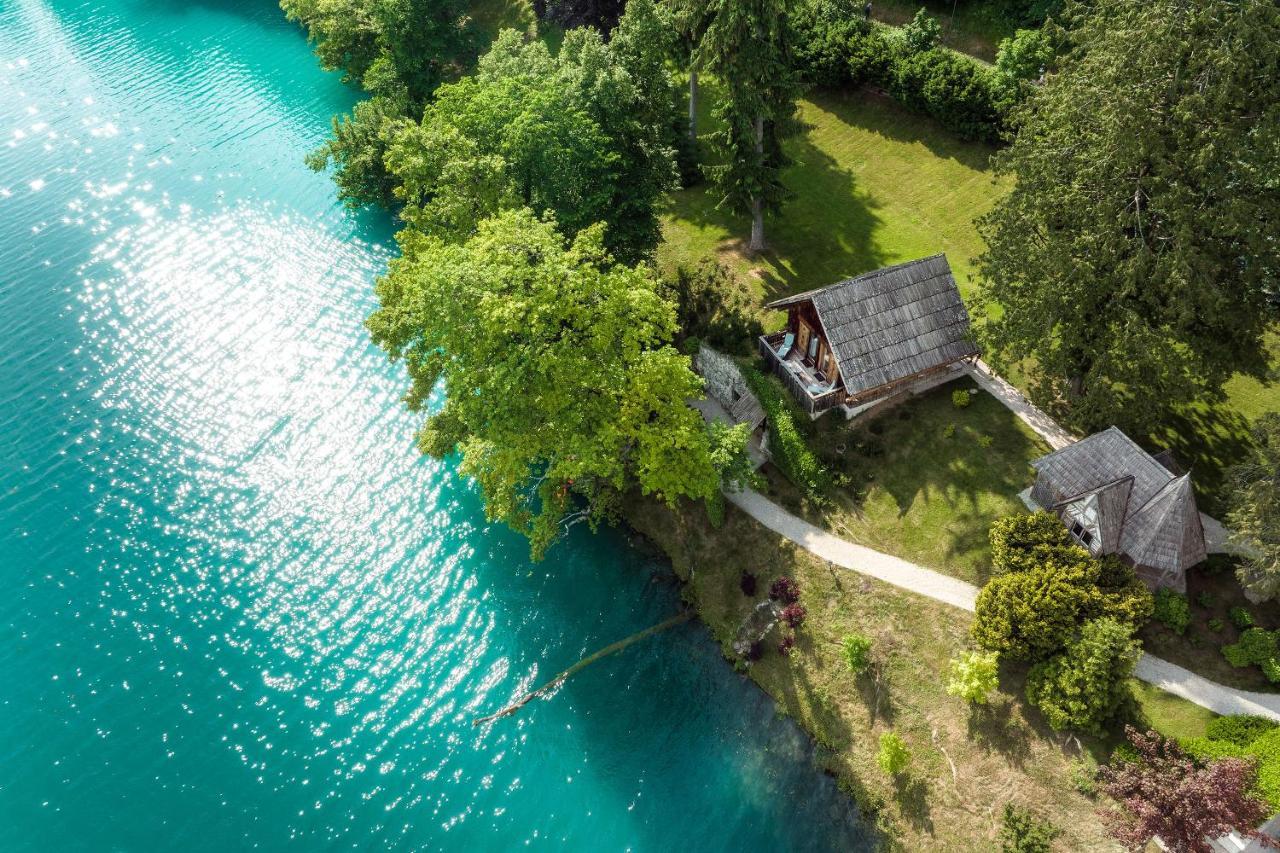 Private Beach House On Lake Bled Buitenkant foto