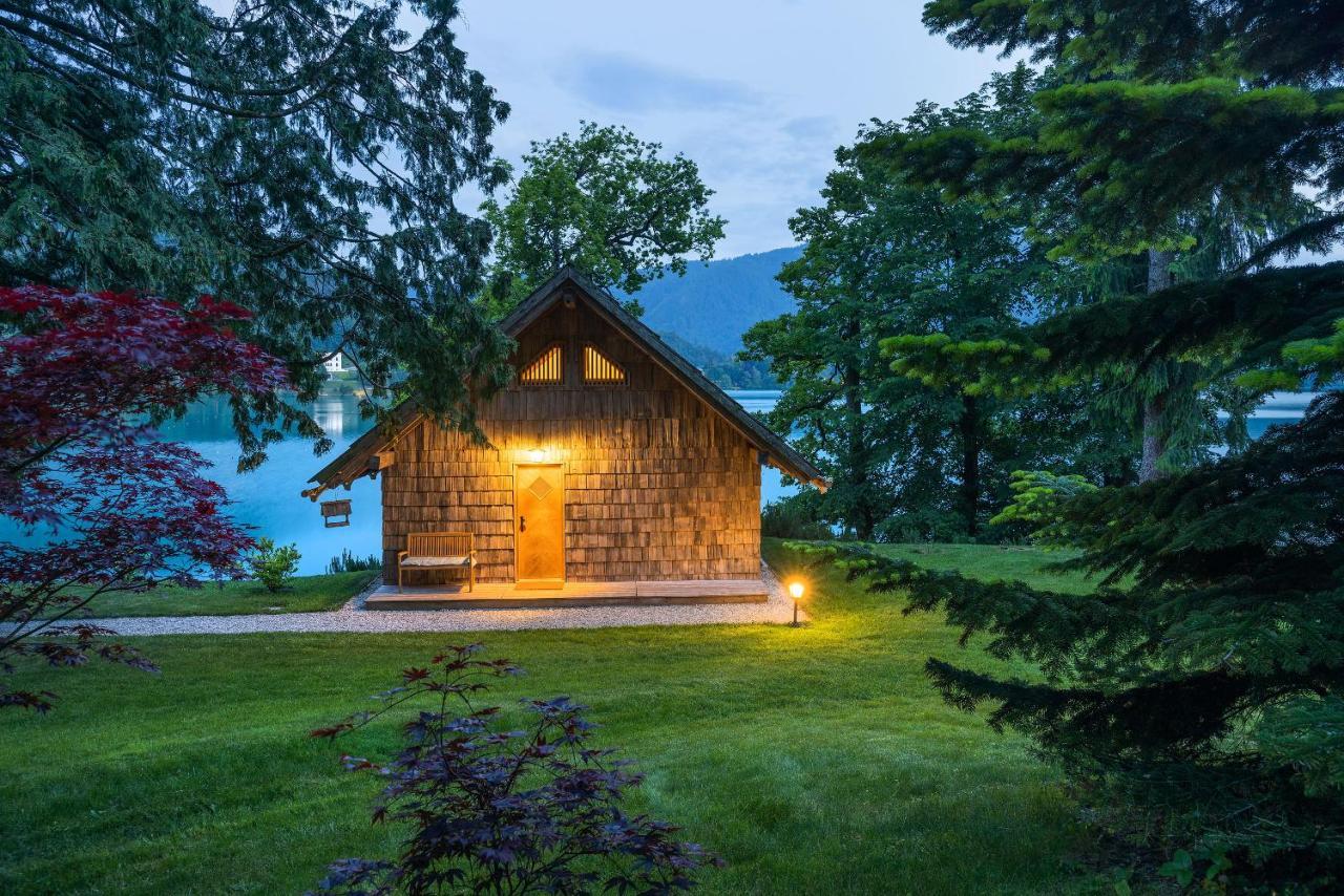 Private Beach House On Lake Bled Buitenkant foto