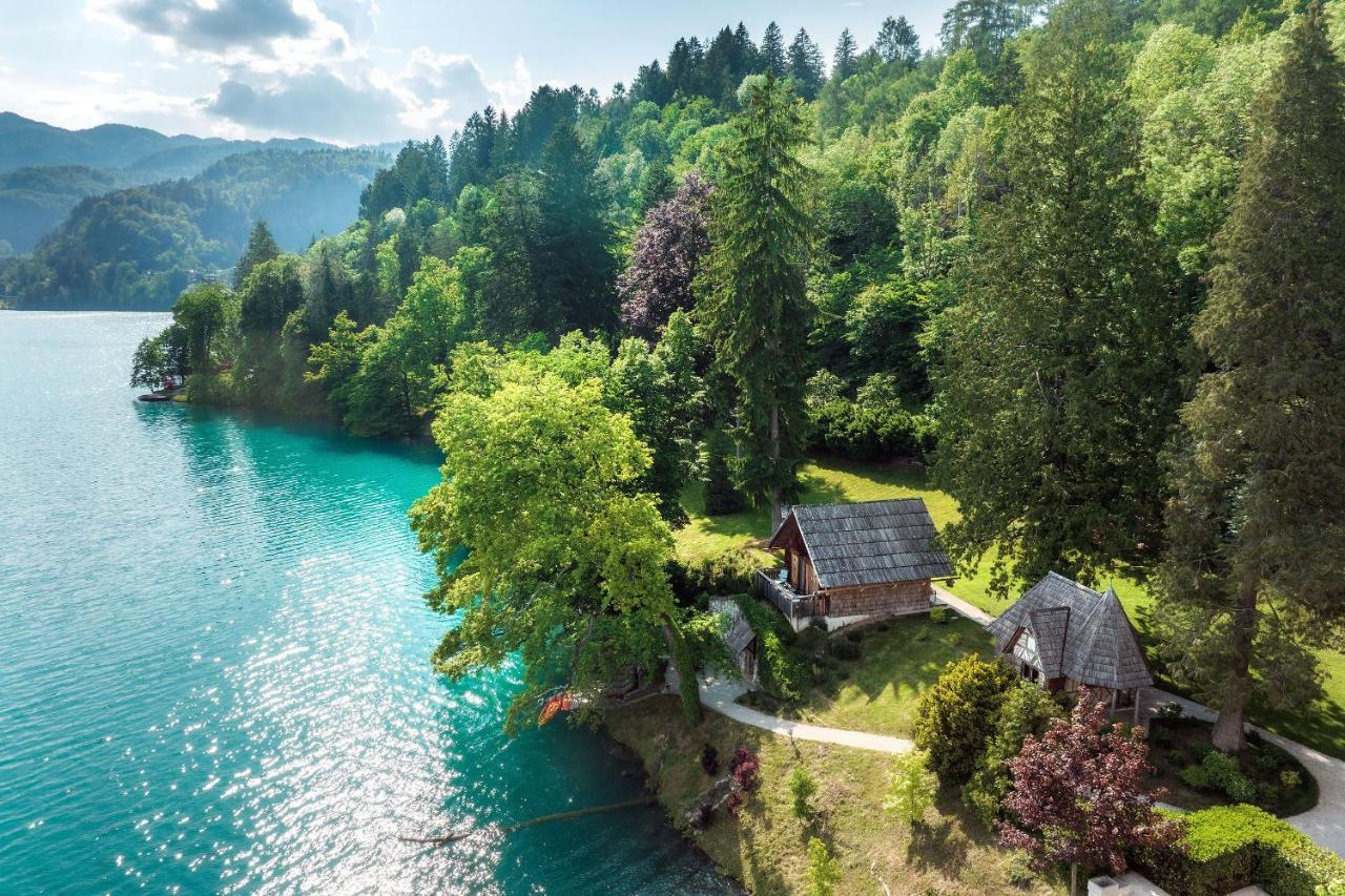 Private Beach House On Lake Bled Buitenkant foto
